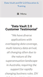 Mobile Screenshot of learndatavault.com